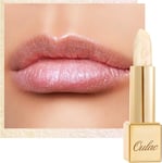 OULAC Metallic Shine Lipstick - Sheer White Lip Balm, Lightweight Soft Lip Base