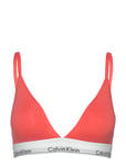 Calvin Klein Ll Triangle Lingerie Bras & Tops Soft Orange [Color: GRAPEFRUIT ][Sex: Women ][Sizes: XS,S,M,XL ]