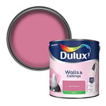 Dulux Silk Emulsion Paint For Walls And Ceilings - Berry Smoothie 2.5 Litres