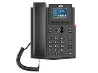 Fanvil X303G, IP-telefon, Svart, Trådbunden telefonlur, Skrivbord/vägg, Linux, 4 linjer