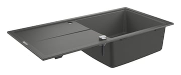 Grohe K400 31641AT0 Composite Sink with Draining Board Granite Grey