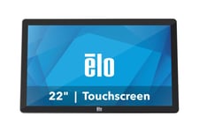 EloPOS System i5 - med väggfäste och I/O-hubb - allt-i-ett - Core i5 8500T 2.1 GHz - vPro - 16 GB - SSD 256 GB - LED 21.5"