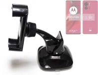 For Motorola Edge 40 smartphone Holder car mount windshield stand