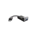HP Câble vidéo DisplayPort/VGA - Pour Appareil vidéo, Ordinateur Portable - Première extrémité: 1 x DisplayPort Mâle Audio/Vidéo