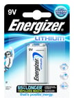 Energizer Lot de 10 Blisters de 1 Pile Ultimate Lithium L522 E-BLOCK 9V
