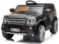 Land Rover Discovery elbil for barn svart + fjernkontroll + EVA-hjul + gratis start + MP3-radio