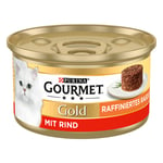 Gourmet Gold Ragout 12 x 85 g - Nötkött