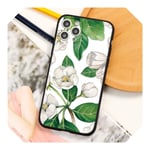 3D Emboss Flower Phone Case For iPhone 11 Pro XS MAX XR X 7 8 6 6S Plus 5 5S TPU Soft Floral Coque For iPhone SE 2020 Back Cover-baiyh-For iPhone 11