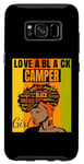 Galaxy S8 Black Independence Day - Love a Black Camper Girl Case