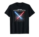 Star Wars: Obi-Wan Kenobi Crossed Lightsabers Poster T-Shirt
