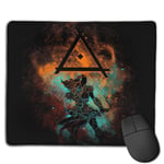 Horizon Zero Dawn Aloy Silhouette Customized Designs Non-Slip Rubber Base Gaming Mouse Pads for Mac,22cm×18cm， Pc, Computers. Ideal for Working Or Game