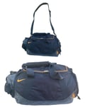 New Vintage NIKE Total 90 T90 M Sports Gym HOLDALL DUFFEL Bag BA2494 Blue Orange