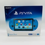 SONY PS Vita Aqua Blue Console Wi-Fi model PCH-2000 ZA23