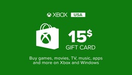 Microsoft Store Carte cadeau Xbox Live 15$