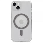 holdit iPhone 13/14/15 Skal MagSafe Case Space Gray Transparent