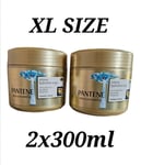 2 X Pantene Pro-V Miracles Hair Sorbet Mask Hydration Surge 2x300ml Pack