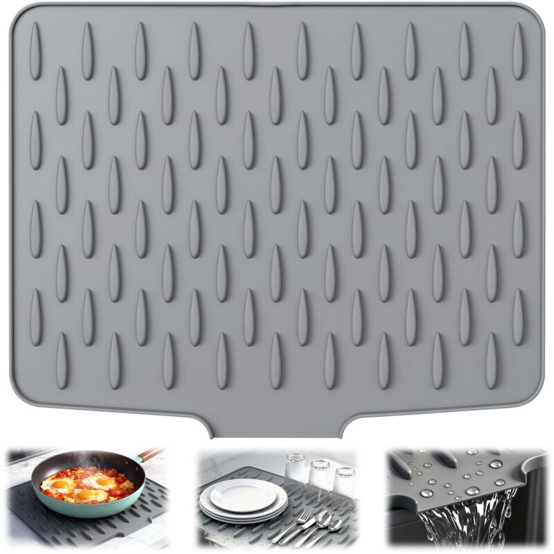Top-spring Tapis d'évier, lot de 2 tapis de protection d'évier de Top-spring Tapis d'évier, lot de 2 tapis de protection d'évier de