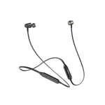 Neck Hanging Neck Magnetic Suction Motion Bluetooth Headset Wireless Phone Headset Into the Ear Black