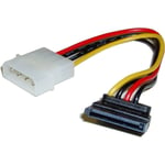 Cable d"alimentation MOLEX 4P-M (5,25) H-15P (SATA-couches)