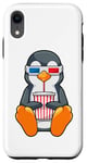 iPhone XR Penguin Cup Drinking straw Glasses Case