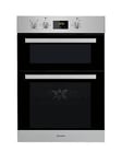 Indesit Aria Idd6340Ix Built-In Double Electric Oven - Stainless Steel - Oven Only