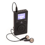 GPO Portable DAB/DAB+/FM Radio - Mini Personal Digital Handheld Radio with Rechargeable Battery/Earphones Included