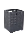 Japanese Style Foldable Laundry Basket with Hollow Plastic Design