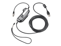 Poly - PTT-headsetadapter (push-to-talk) för headset - mono, ej seriell - TAA-kompatibel