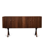 Zanat - Touch Sideboard, 4 doors/Brons, Oljad valnöt - Sideboards