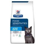 Hill's Prescription Diet Hill's Prespriction Diet Feline d/d tørrfôr til katt med and og erter 3 kg