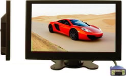 Automagnetola Nvox Hm 910 Vga Lcd Bilmonitor Eller Fristående Monitor 9Cali Cali Led Hd Vga Hdmi Av 12V 230V