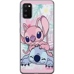 Samsung Galaxy A41 Genomskinligt Skal Stitch