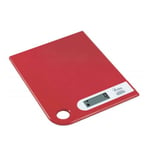 Ardes AR1PA1, Balance de ménage électronique, 5 kg, 1 g, Rouge, Comptoir, Rectangle