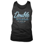 Hybris Double Deuce Live Bar Tank Top (Black,XL)