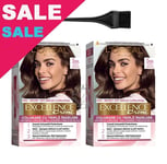 L'Oréal Excellence Creme 500 Light Brown Permanent Hair Color 2 pcs
