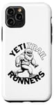 Coque pour iPhone 11 Pro Yeti Trail Runners Funny Bigfoot Running Outdoor Runner
