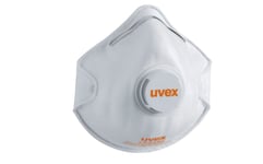 Andningsskydd med ventil Uvex UV8762210; FFP2