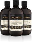 Baylis & Harding Goodness Lemongrass & Ginger Bath Soak, 500 ml, (Pack of 3) - 