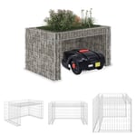 The Living Store Garage för gräsklippare och blombädd 110x80x60 cm ståltråd -  Gräsklipparskydd