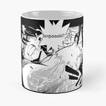 Ecchi Erotic Waifu Tits Boobs Manga Anime Girl Eat Food Bite John Best 11 Ounce Ceramic Coffee Mug