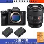 Sony A7S III + FE 24mm F1.4 GM + 2 Sony NP-FZ100 + Guide PDF ""20 TECHNIQUES POUR RÉUSSIR VOS PHOTOS