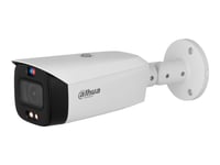 Dahua Wizsense Series Ipc-Hfw3849t1-Zas-Pv - Nätverksövervakningskamera - Kula - Färg (Dag&Natt) - 8 Mp - 3840 X 2160 - F16 Mount - Fast Iris - Motoriserad - Ljud - Lan 10/100 - Mjpeg, H.264, H.265, H.265+, H.264+, H.264B, H.264H - Dc 12 V/Poe