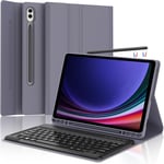 Samsung Galaxy Tab S9 plus Case Keyboard, Samsung Tablet 12.4-Inch Keyboard Case