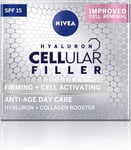 Hyaluron Cellular Filler Anti-Age Day Cream SPF 15 (50ml), Packaging may vary