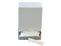 Tandstik Enkeltpakket Plast Neutral Klar/Hvid folie i Displayæske,400 stk/pk
