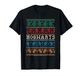Harry Potter Christmas Fair Isle Houses T-Shirt