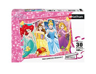 Nathan - Puzzle Enfant - 30 pièces - Entre amies - Disney - Fille ou garçon dès 4 ans - Puzzle de qualité supérieure - Carton épais et résistant - Princesses - 86382