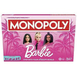 Hasbro UK Monopoly Barbie Board Game NEW