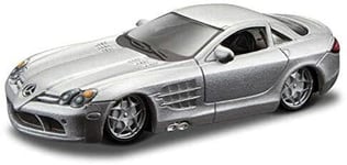 Bburago 18-59007 1:64 2004 Mercedes SLR McLaren Silver