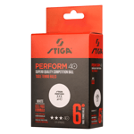 Stiga Perform 3-star 40+ 6-pack